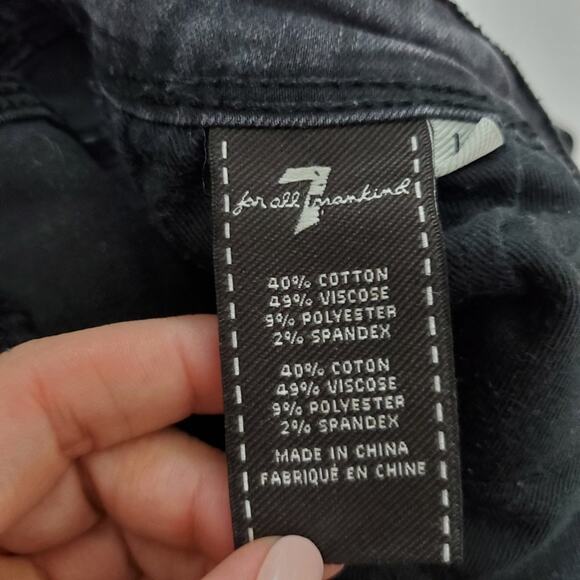 7FAM | Boy's Slimmy Fade Wash Black Jeans - Picture 7 of 7